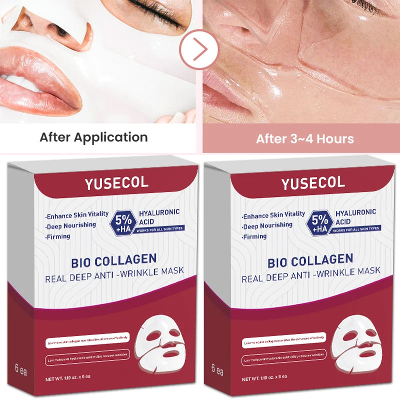 Korean Bio Collagen Anti-aging Face Mask