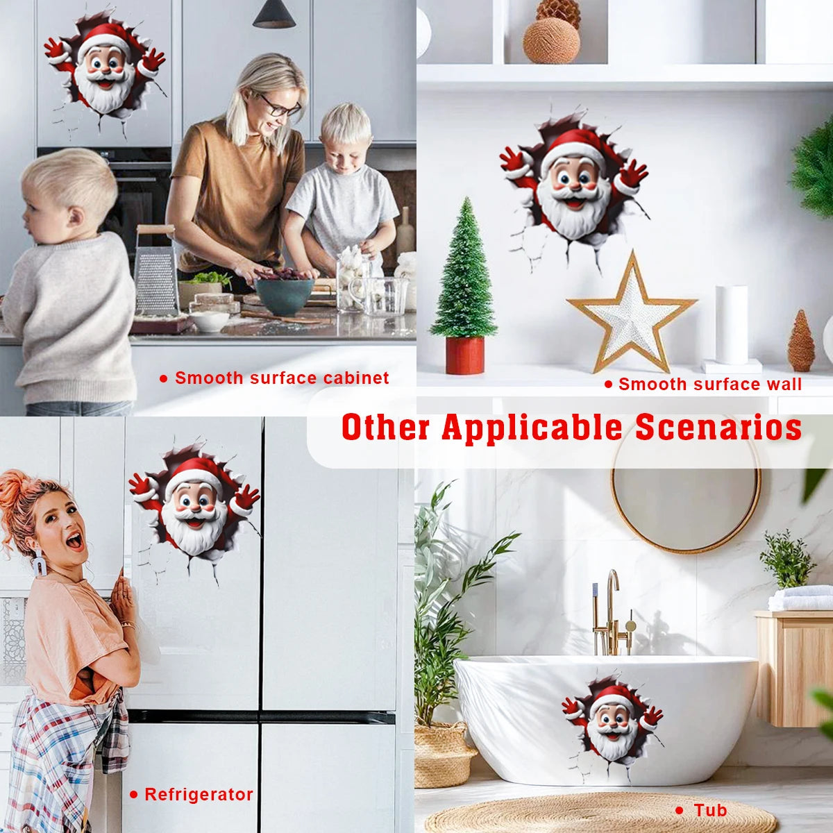 Christmas Toilet Sticker