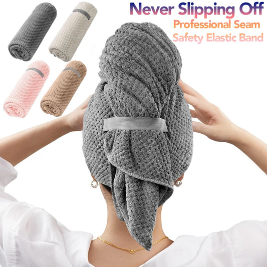 Microfiber Hair Towel Extra Large Wrap