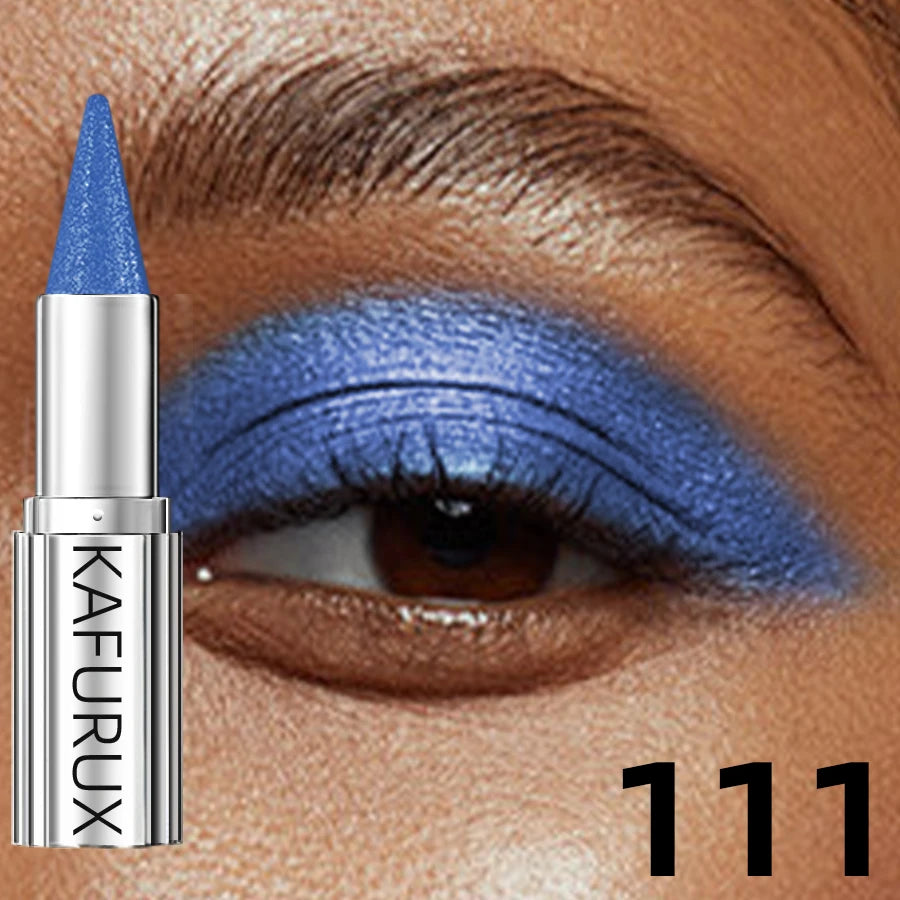 12 Colors Metallic Eye shadow Pencil Glitter