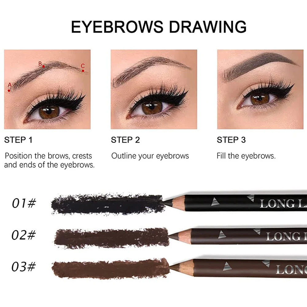 Eye Brow Pencil Waterproof Professional Pen