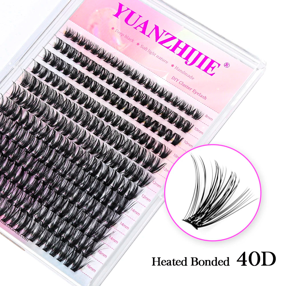 Cluster Lashes 3D Natural Bunch Curl