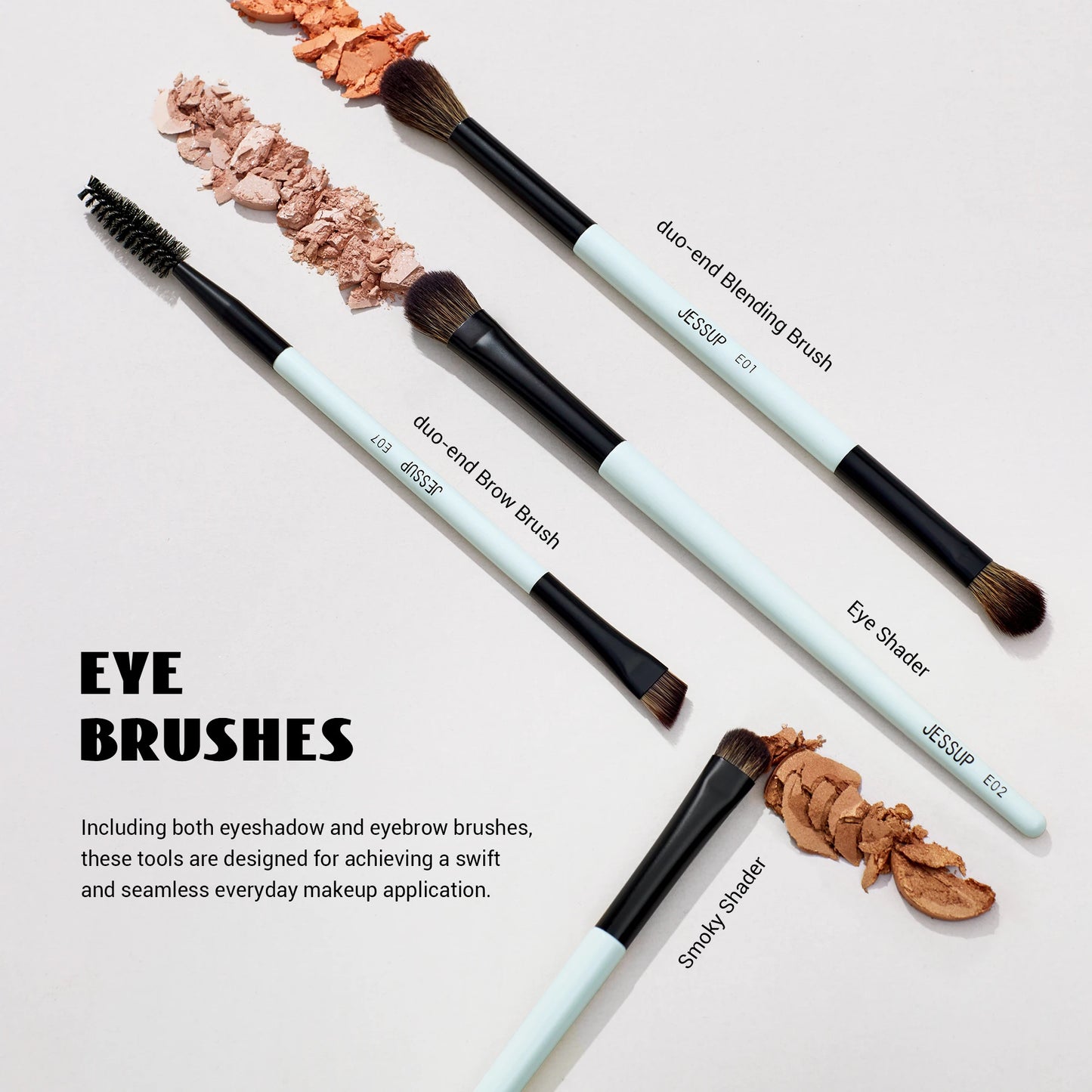 Makeup Double Sided Makeup Brushes