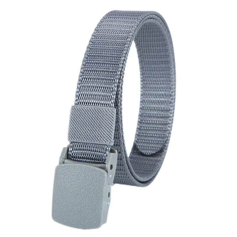 Military Unisex Automatic Buckle Nylon Belt