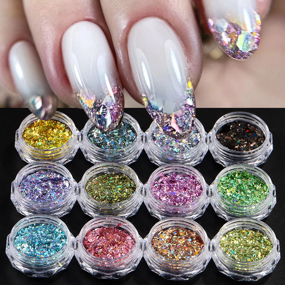 Holographic Mermaid Nail Glitter