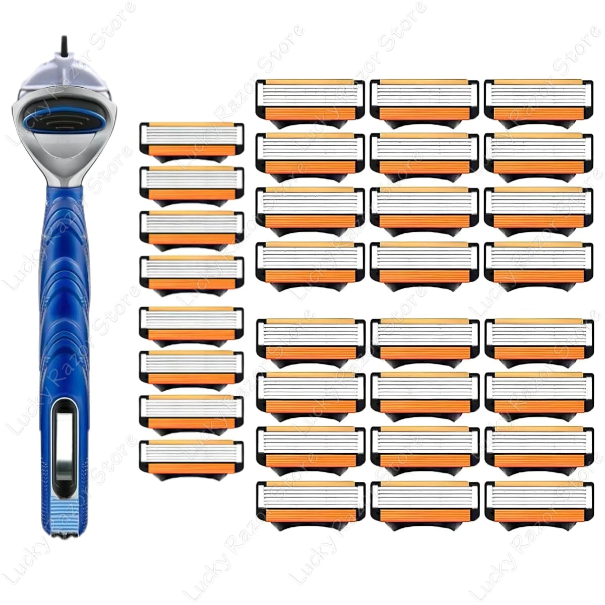 New fusion Shaver Cyclic replaceable Razor Blade