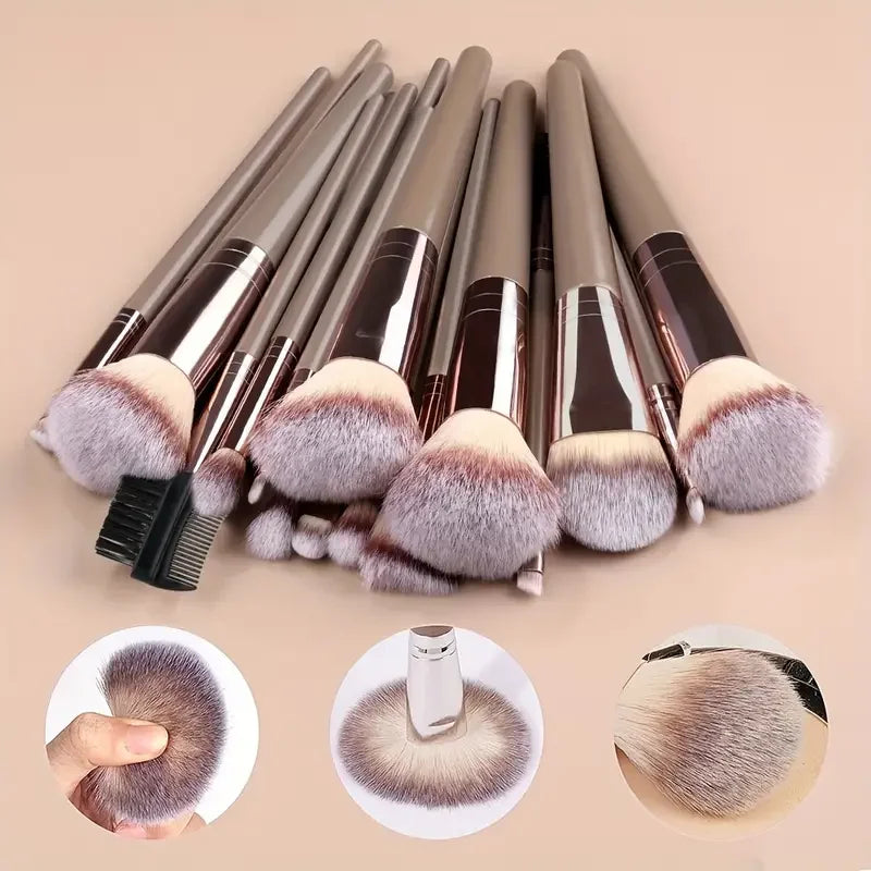 Professional 3-20PCS Makeup Brushes Set
