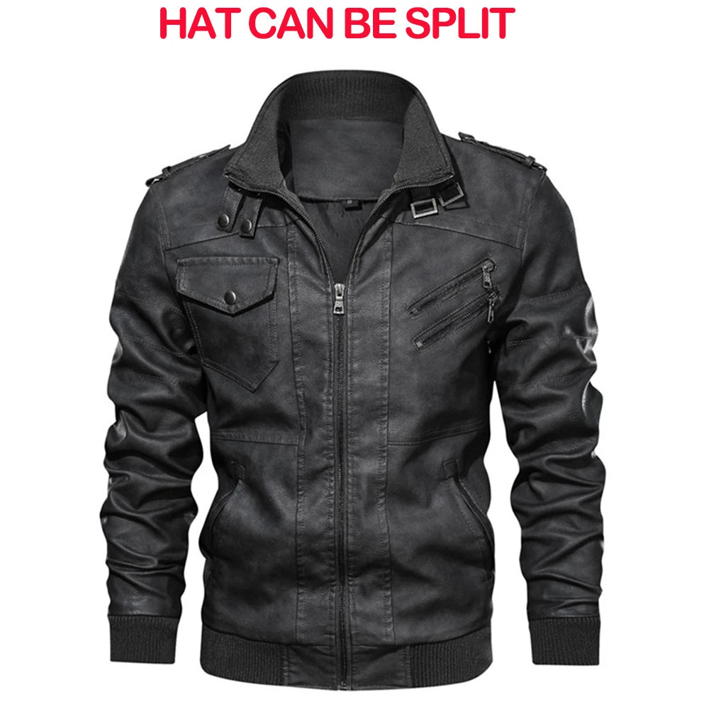 Men's Casual perfect Biker Leather Jackets