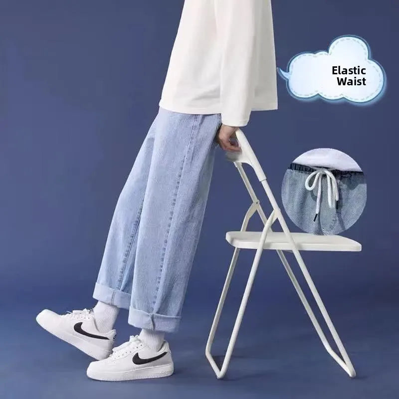 Trendy Straight Cut  Denim lady Jeans