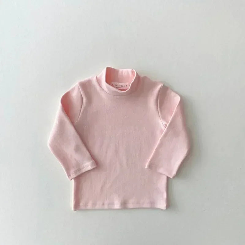 Turtleneck Bottoming Warm Casual T-shirt