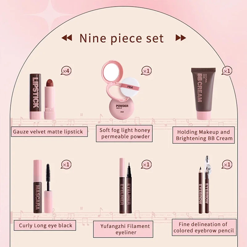 Limited Lipstick Powder Beauty Set
