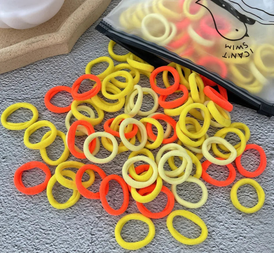 Hair Ties Rubber Band Kids Elastic Hair Leagues