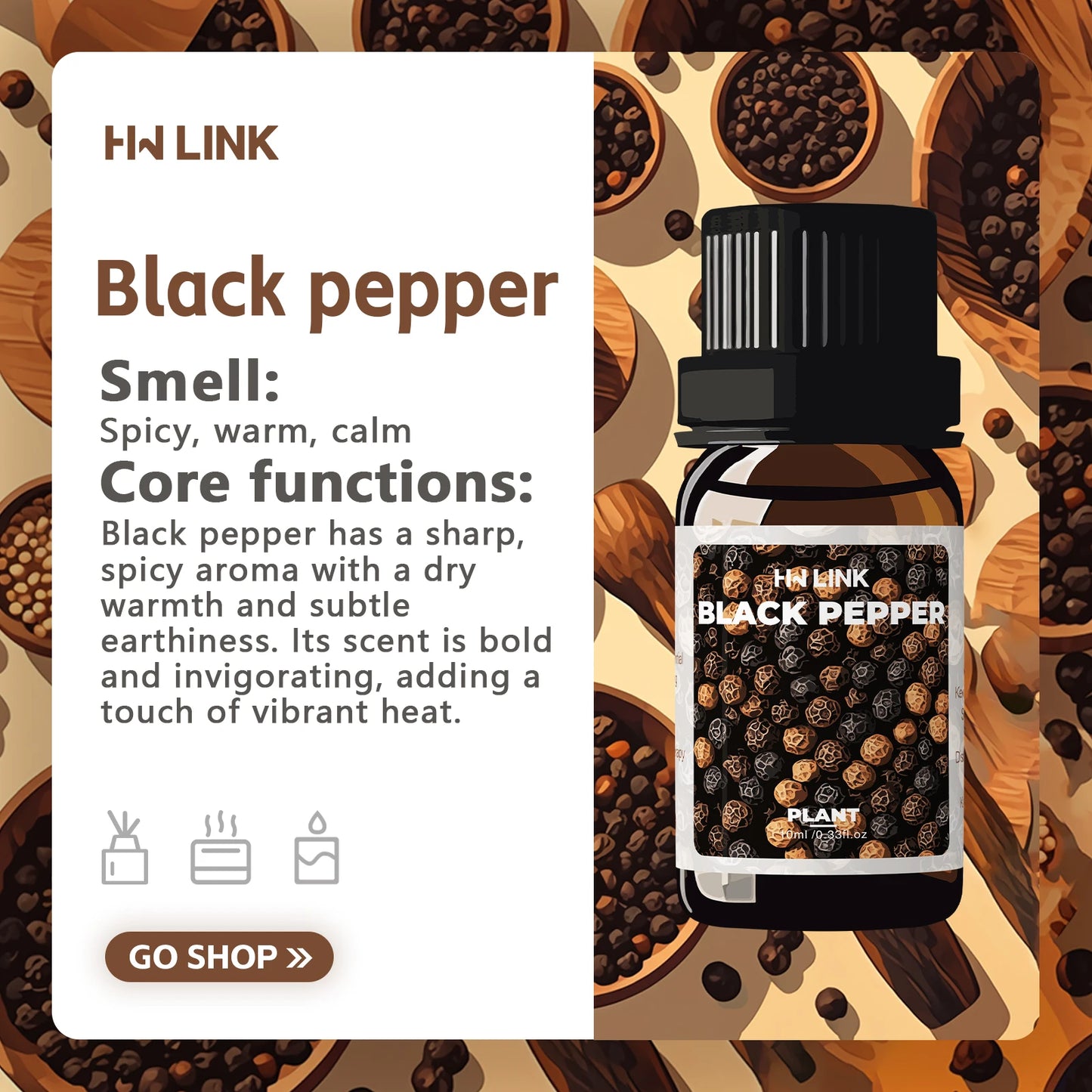 Black Pepper Essential Oils