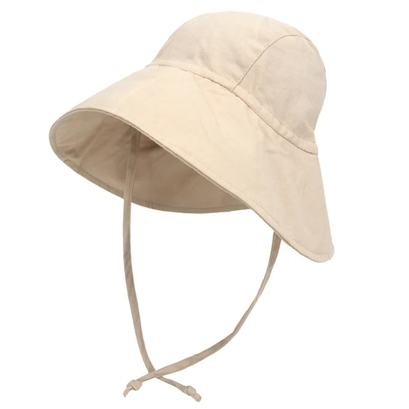 Bucket Cotton UV Travel Big Brim Cap