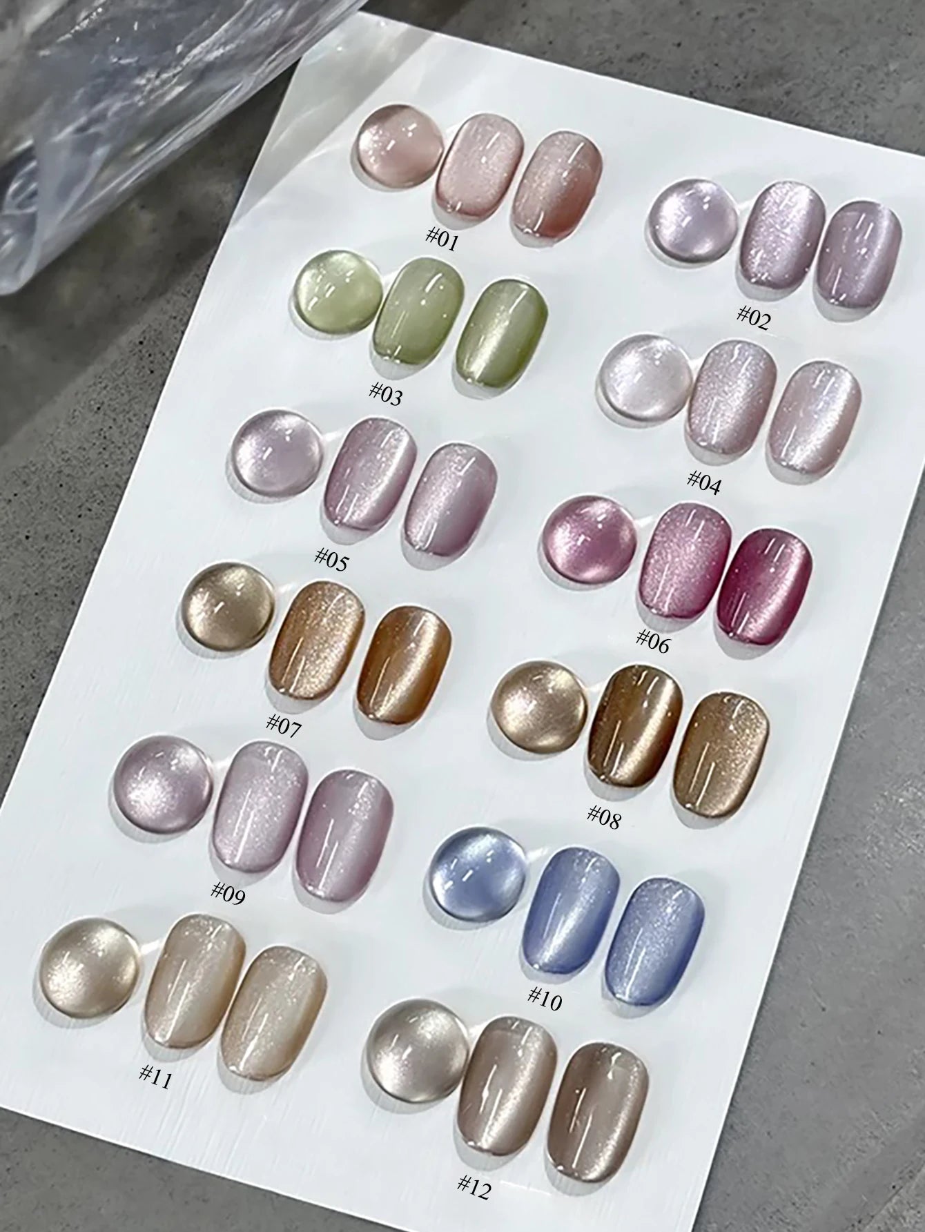 Night Cat Eye Gel Nail Polish