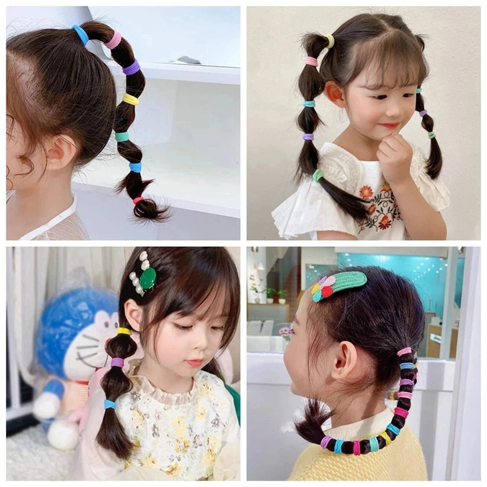 Nylon Elastic Ponytail Hold Rubber Band