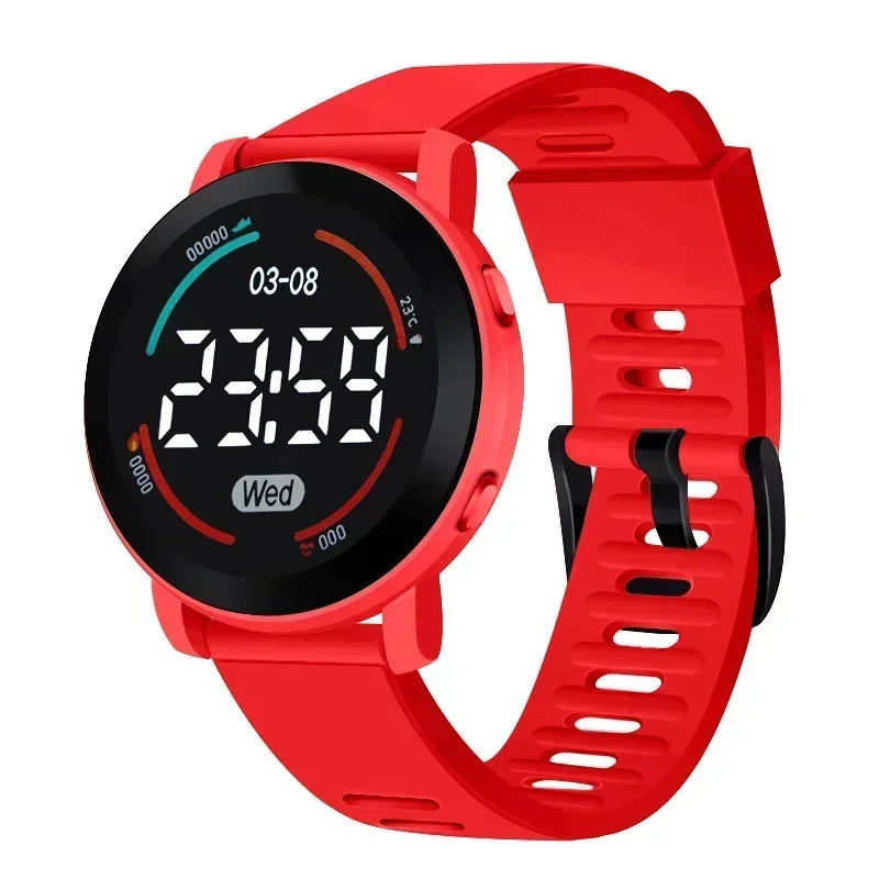 LED Digital Kids Luminous Sport Watch