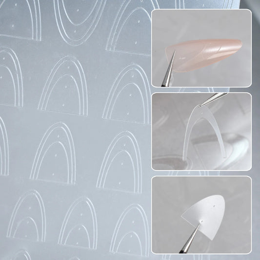 Hollow Lace  Self-Adhesive Nail Stickers