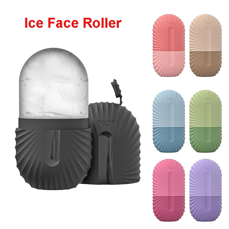 Ice Face Roller Ice Cube Beauty Massage Facial Roller