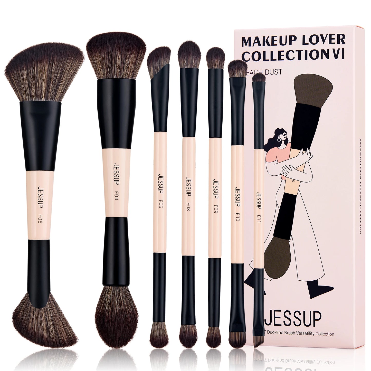 Makeup Double Sided Makeup Brushes