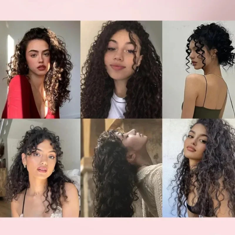 Mini Hair Curling Iron 9mm Curler Wand Professional Curly Tongs Ceramic Electric Salon Styling Tool Small Crimping Iron Curler