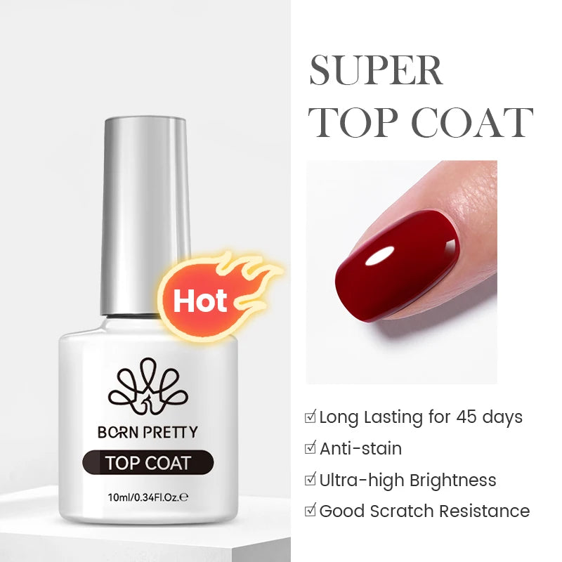 Coat and Base Gel Nail Polish