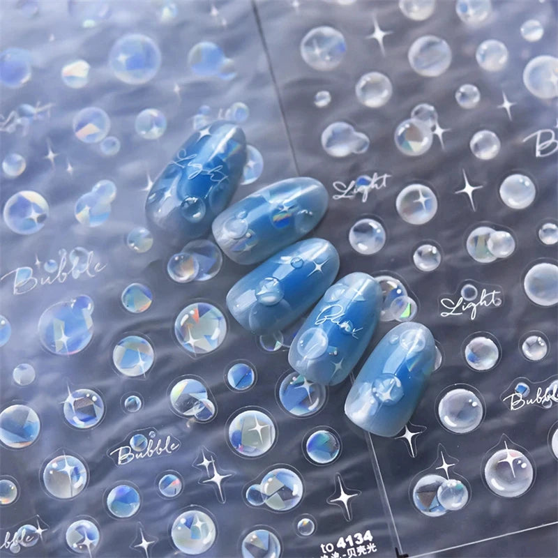 Soft Relief Decoration Nail Art Stickers