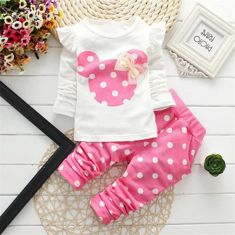 2-piece children's fashion newborn set
