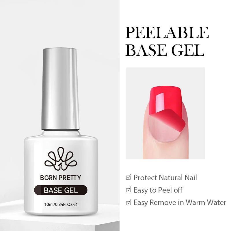 Coat and Base Gel Nail Polish