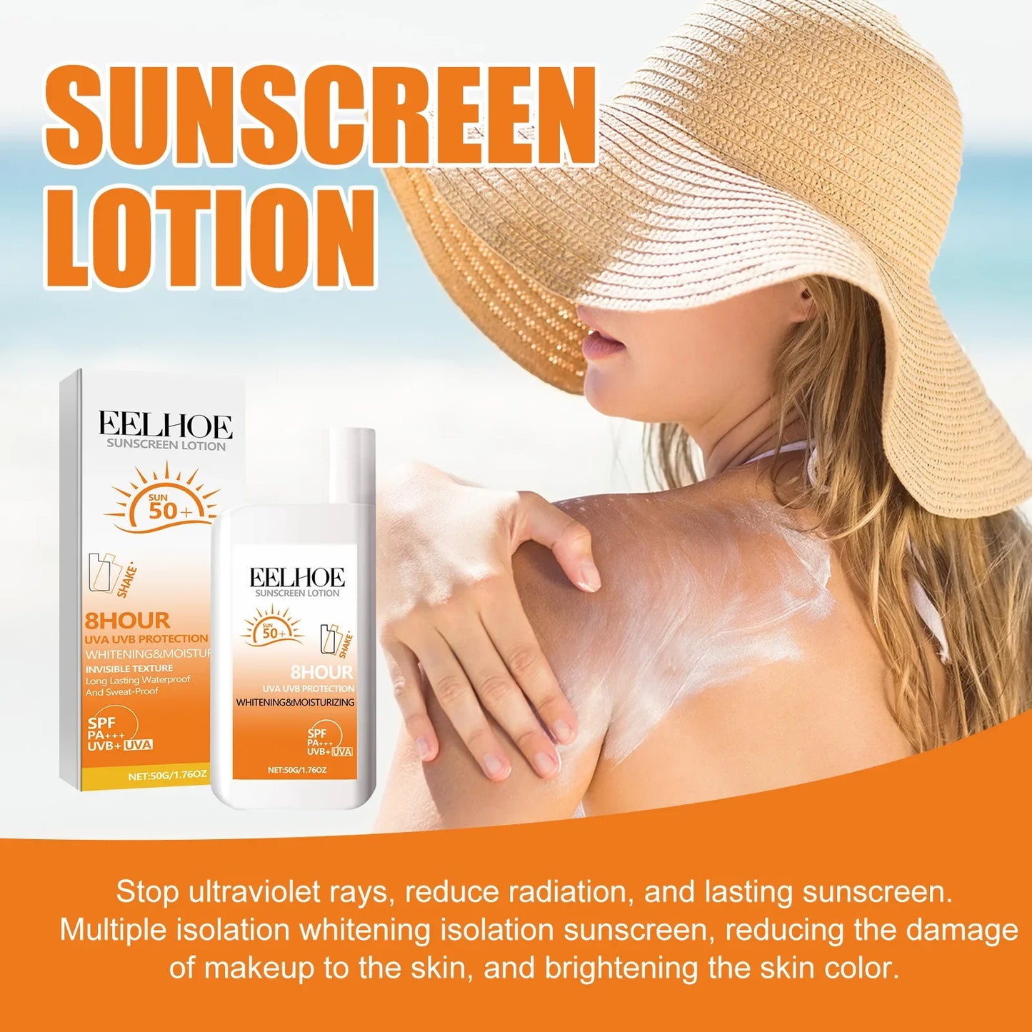 Sunscreen Face Oil Control Sun Tan Lotion