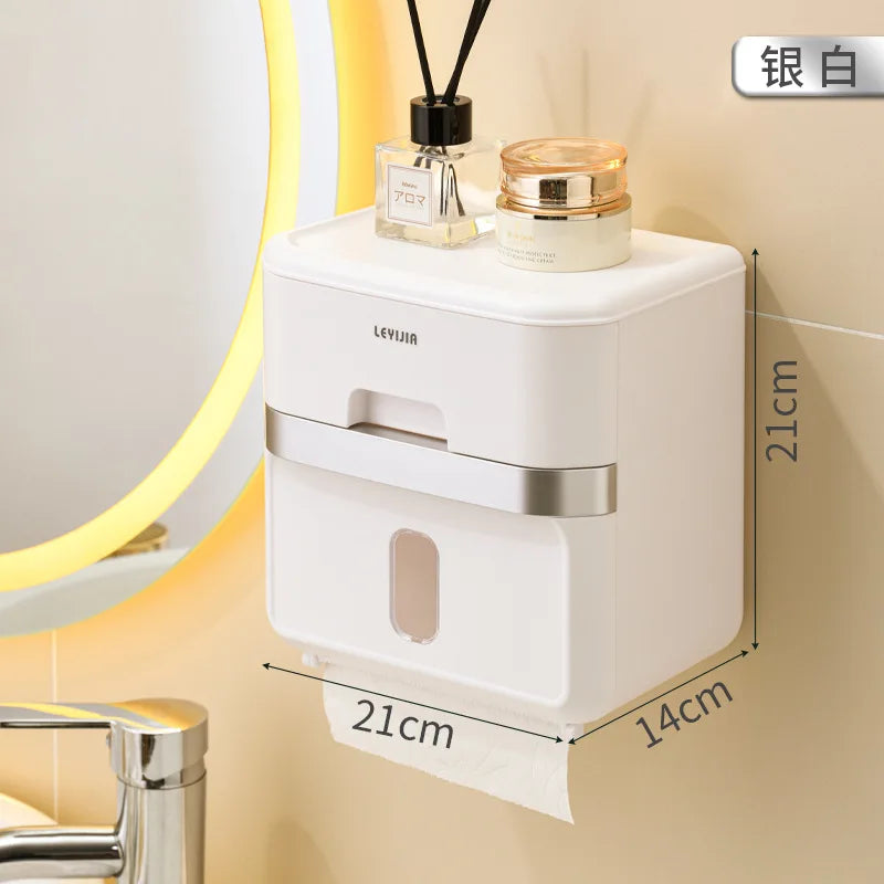 Punch-free Waterproof Paper Towel Box