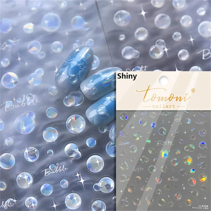 Soft Relief Decoration Nail Art Stickers