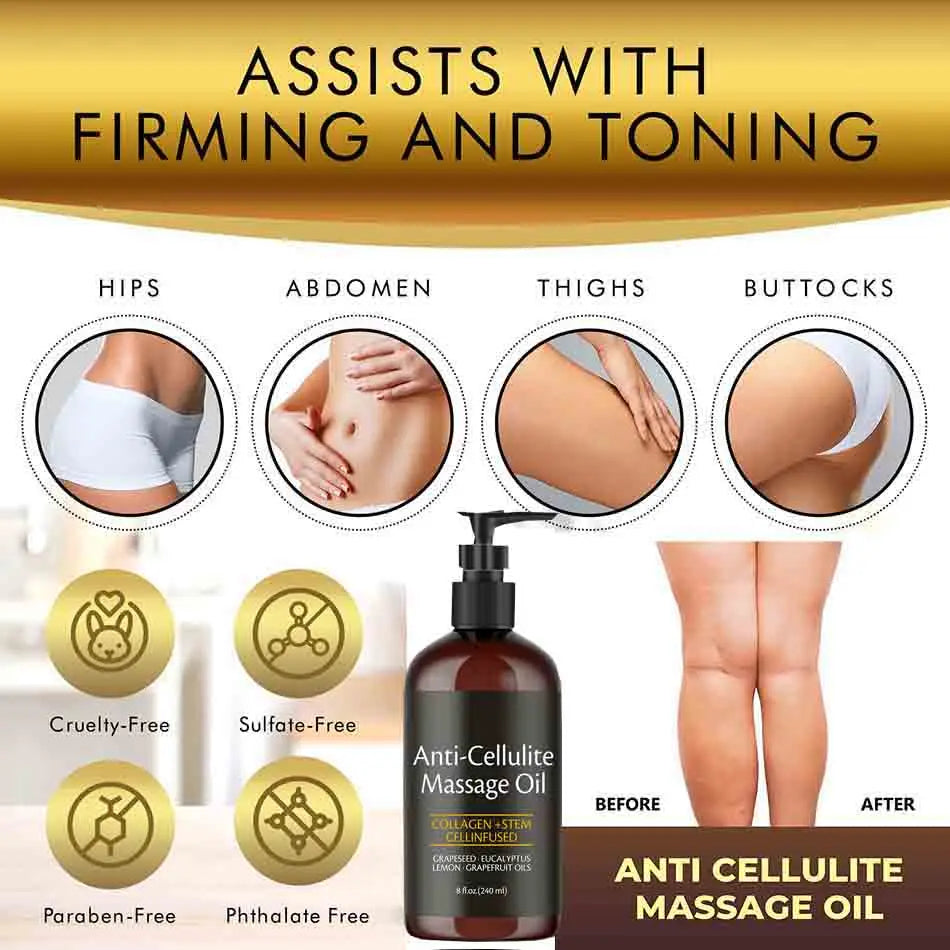 Anti Cellulite Massage Oil