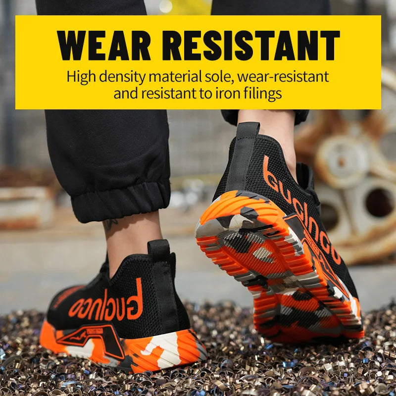 Fashion Sports Puncture-Proof Shoes Security Protective