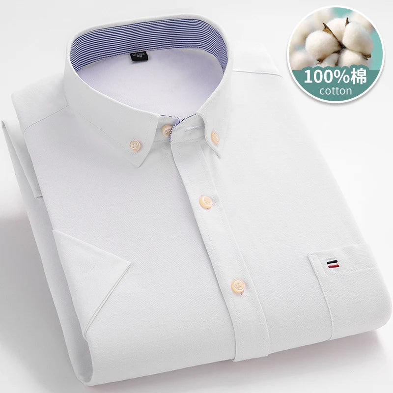 Oxford Cotton Casual Shirt For Men