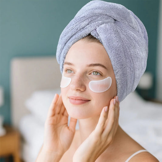 Wide tailed dry hair cap