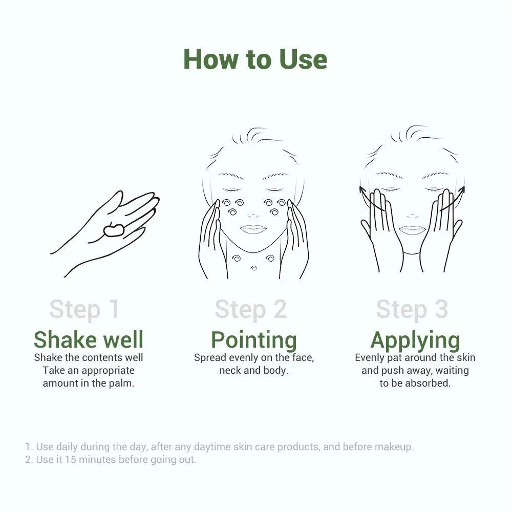 Whitening UV Sunscreen Moisturizing CC Cream