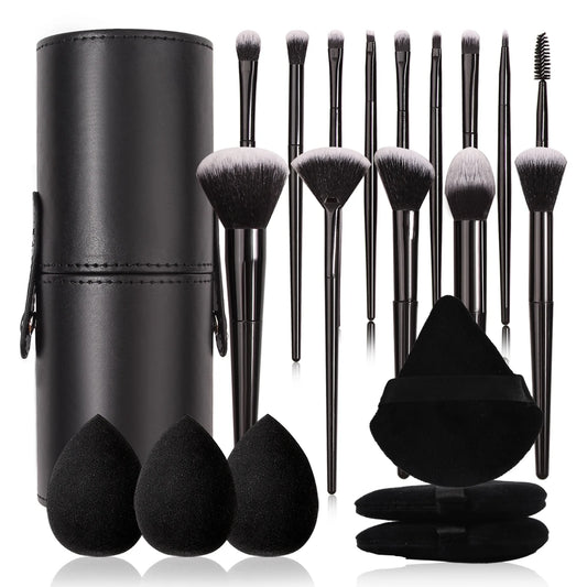 3~21pcs Fashion Makeup Brush Set