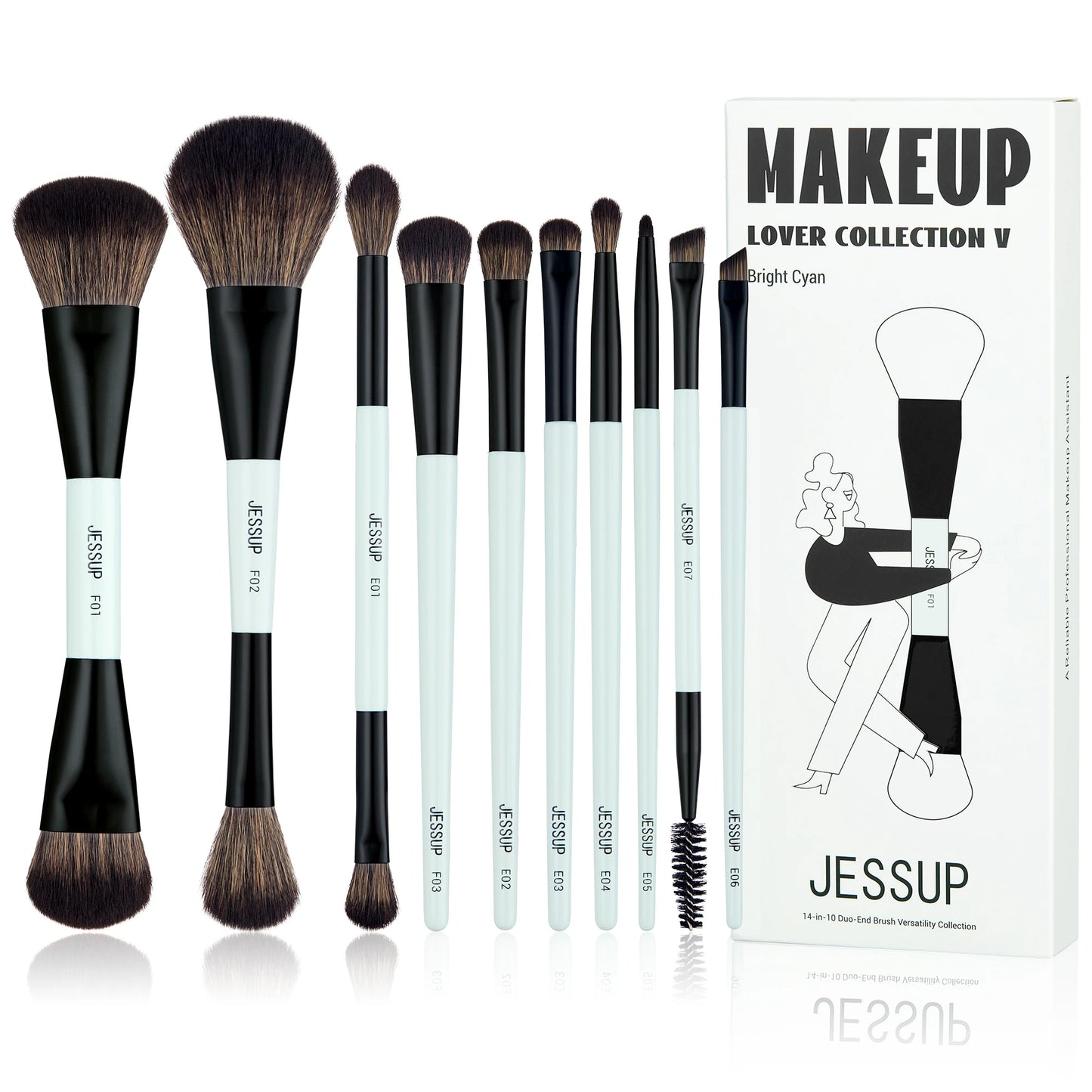 Makeup Double Sided Makeup Brushes