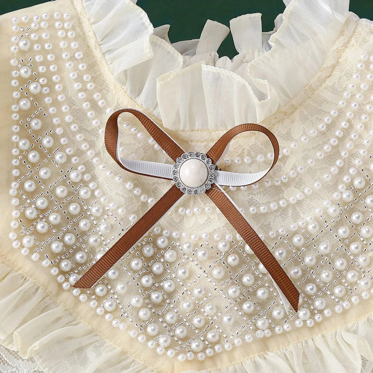 Flower Cute Lace Voile Floral Embroidery Dress