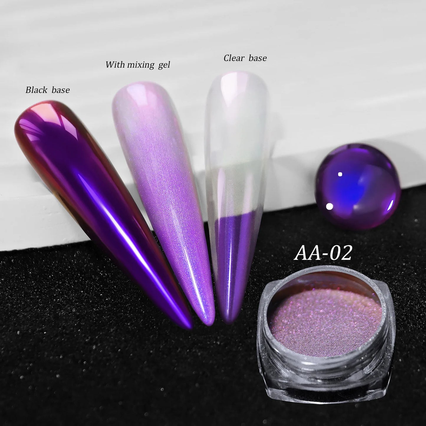 Chrome Laser Nail Powder