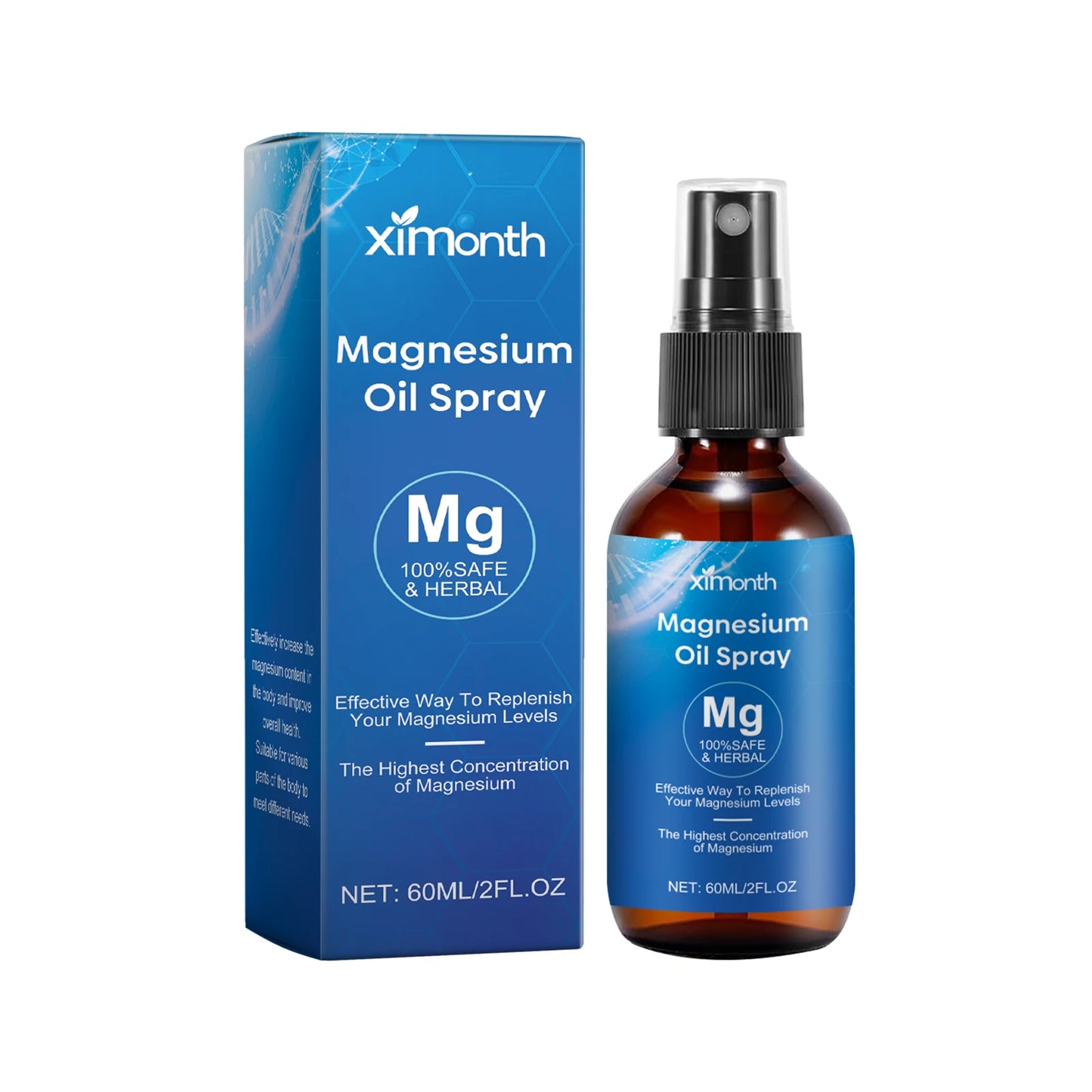 Magnesium Oil Spray Relieves Muscle Body Pain