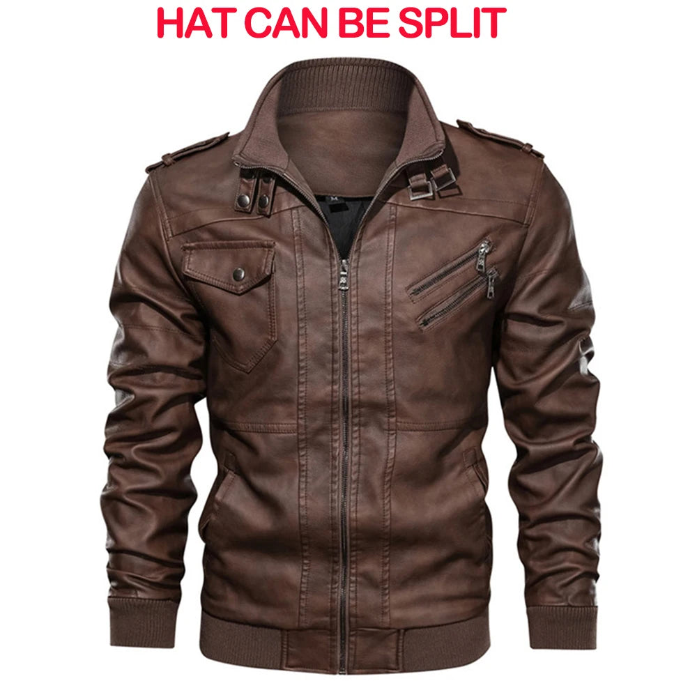 Men's Casual perfect Biker Leather Jackets