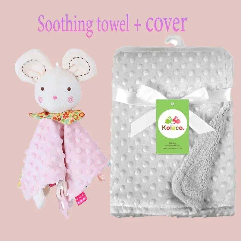 Baby Blanket Newborn Stroller Sleeping