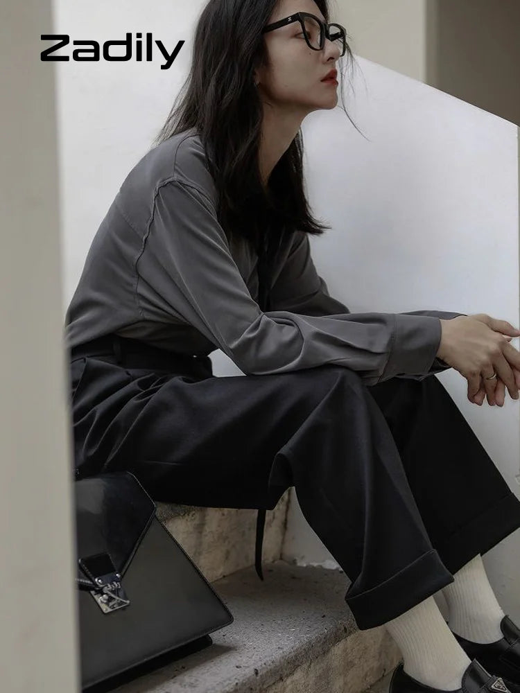 Beautifull Long Sleeve Button Up Shirt