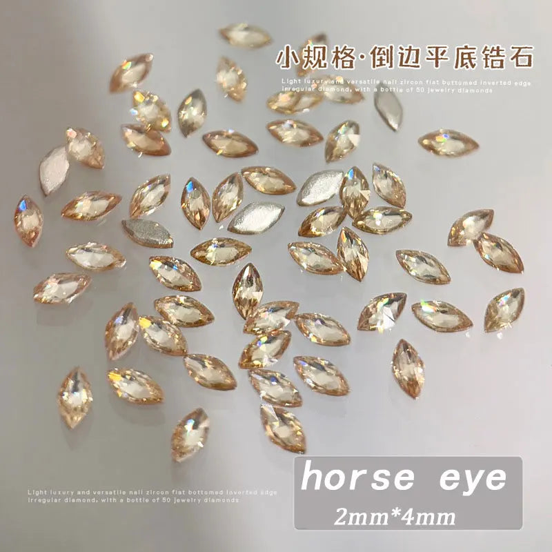 Shiny Zircon Rhinestones Nail Charms