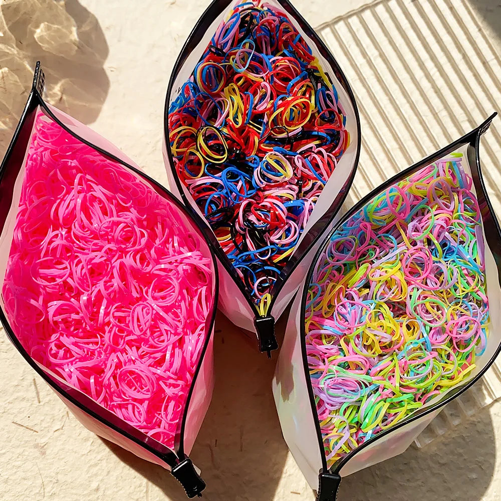 Disposable Rubber Band Hair Ties