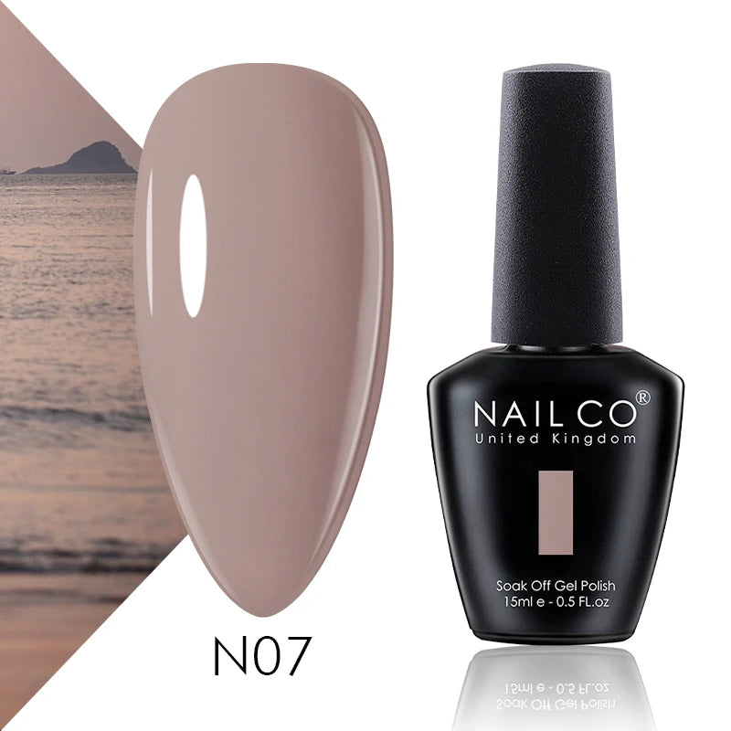 Coat And Base Coat Art Design Gel Nail Polish