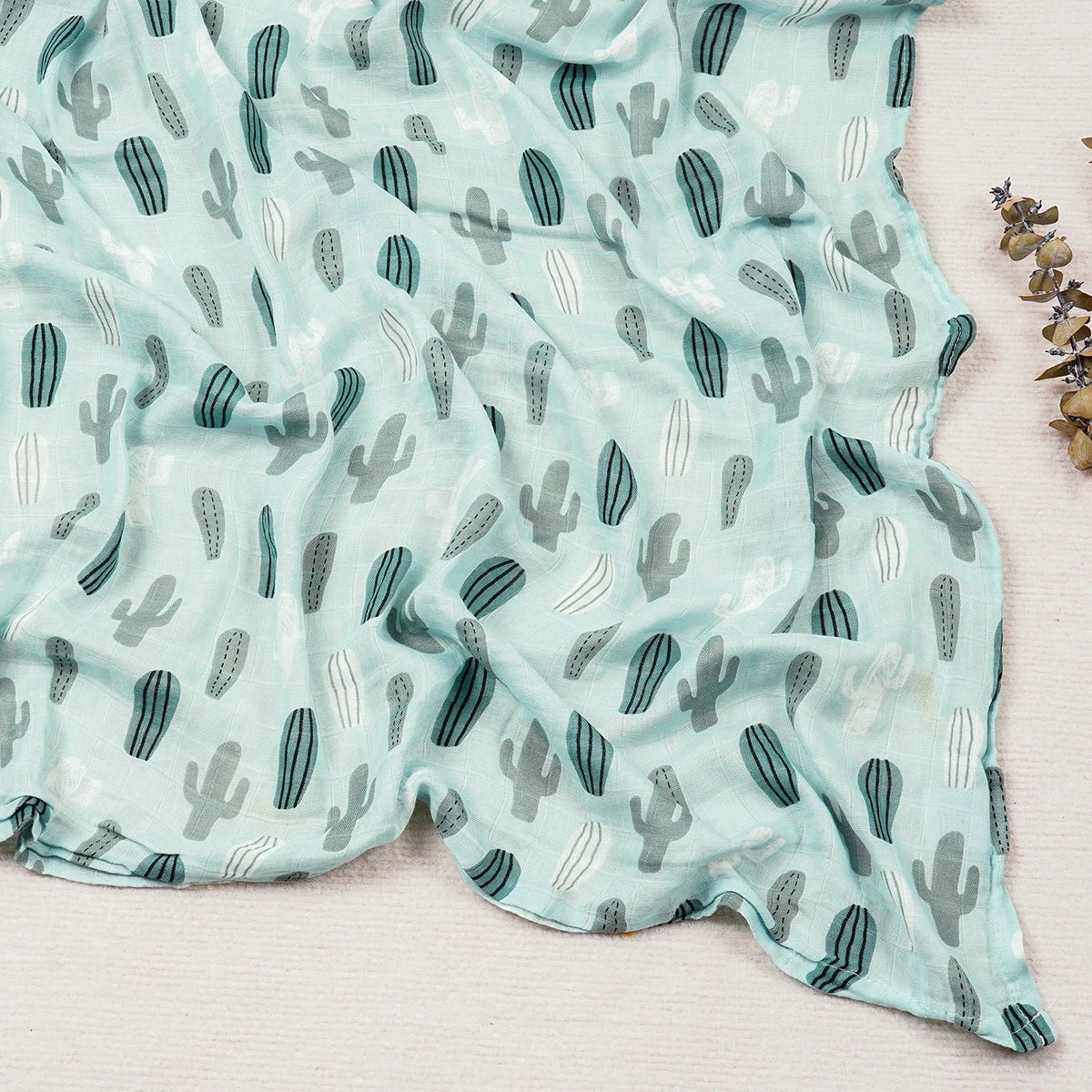 Cute Soft Print Baby Towel Wrap