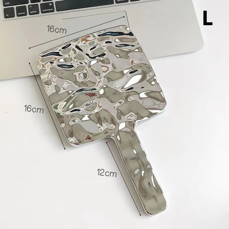 Electroplated Handle Makeup Mirrors